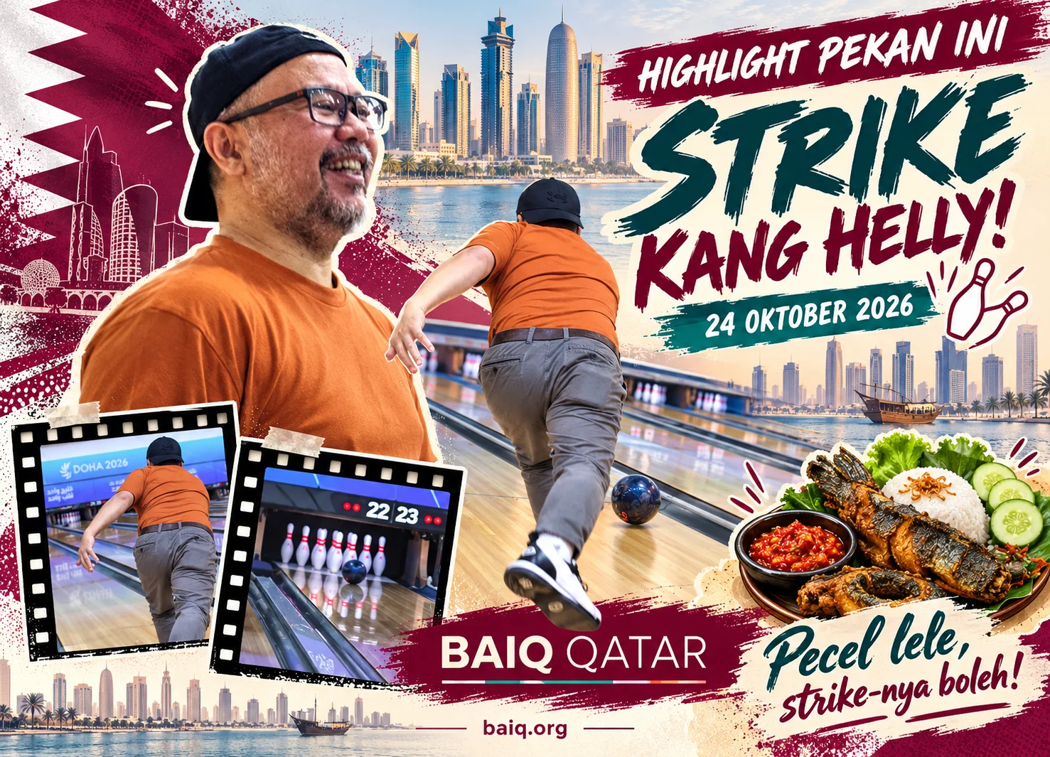 Highlight pekan ini: strike Kang Helly!