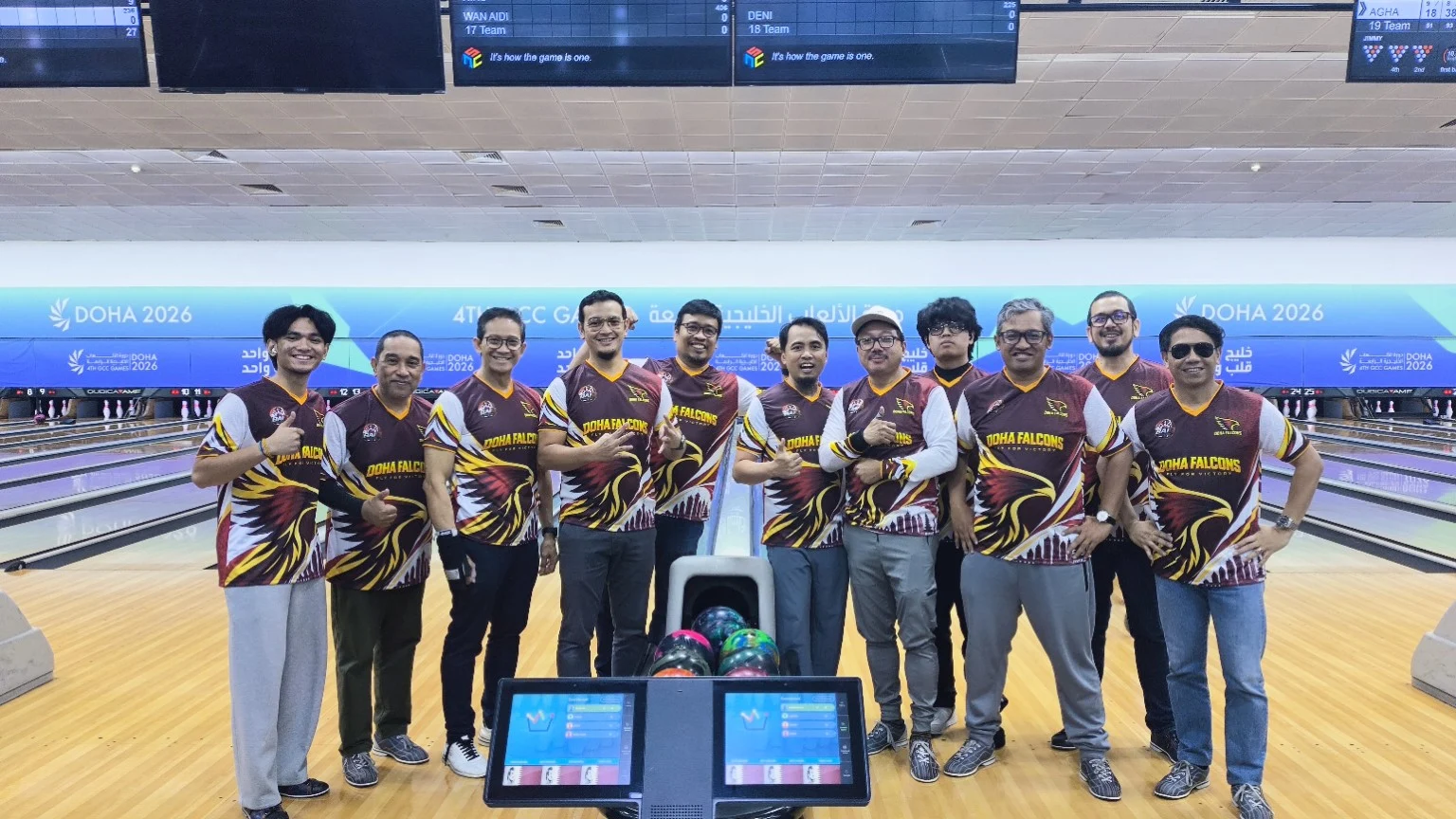 Doha Falcon: jersey baru dan kekompakan tim BAIQ