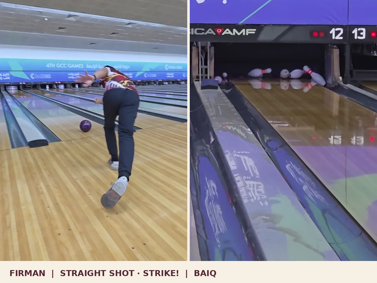 Strike tidak harus hook! Belajar dari lemparan lurus Firman